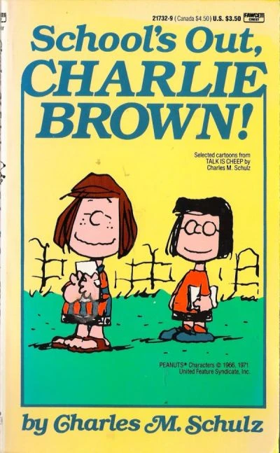 Cover of School's Out, Charlie Brown!