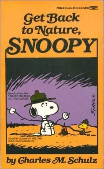 Cover of Get Back to Nature, Snoopy