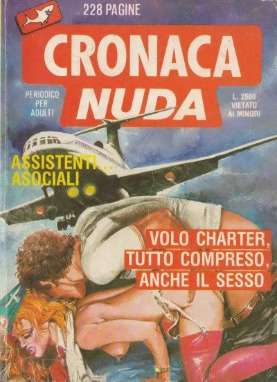 Cover of Volo charter, tutto compreso, anche il sesso - Assistenti asociali