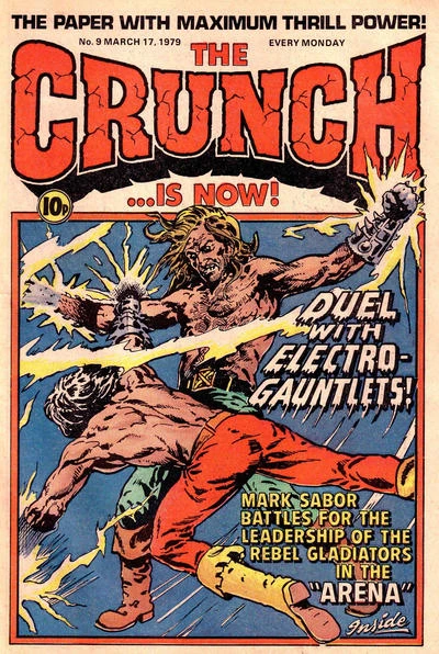 Cover of Duel With Electro-Gauntlets!