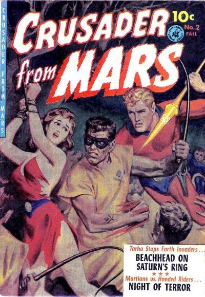 Cover of Beachhead on Saturn's Ring; Night of Terror