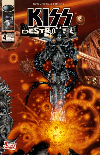Cover of Kiss Destroyer 4