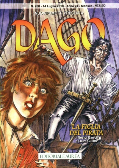 Cover of La figlia del pirata