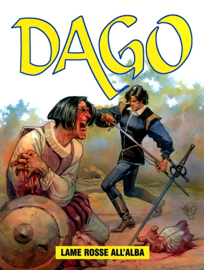 Cover of Lame rosse all'alba