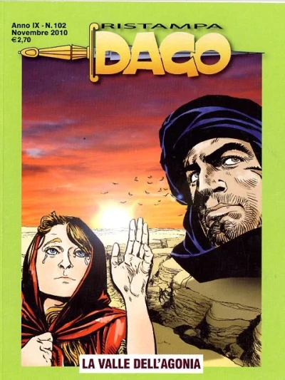 Cover of La valle dell'agonia