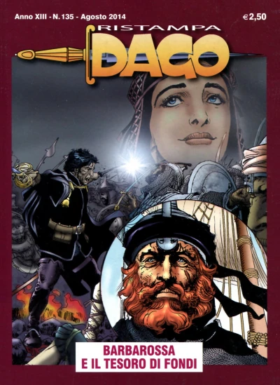 Cover of Barbarossa e il tesoro di Fondi