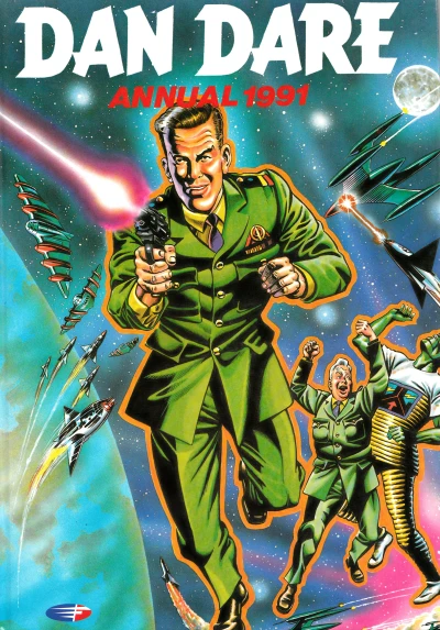 Cover of Dan Dare Annual 1991