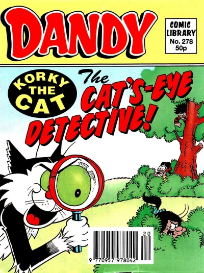 Cover of Korky the Cat The Cat's Eye Detective