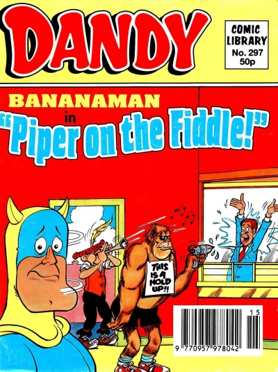 Cover of Bananaman in "Piper on the Fiddle!"