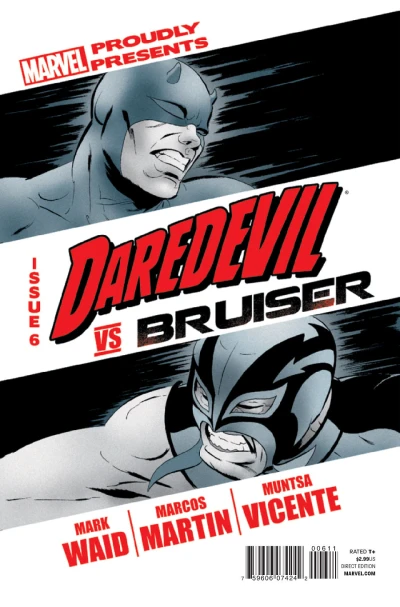 Cover of Daredevil vs Bruiser