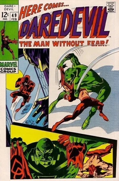 Cover of Daredevil Drops Out