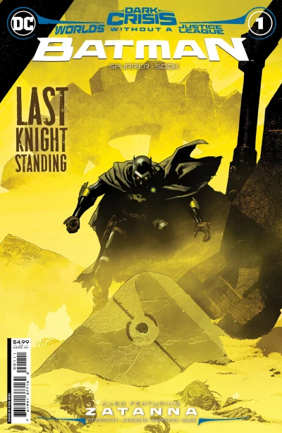 Cover of Dark Crisis: Worlds Without a Justice League - Batman; Time's Up