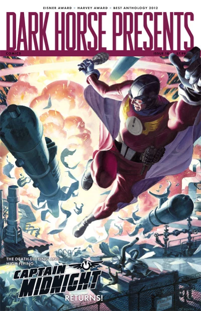 Cover of Captain Midnight; Finder: Third World; Gamma; EA Poe's Shadow; Memories of the Caspian; City of Roses; Resident Alien; Alabaster; UXB; Secret Order of the Teddy Bears