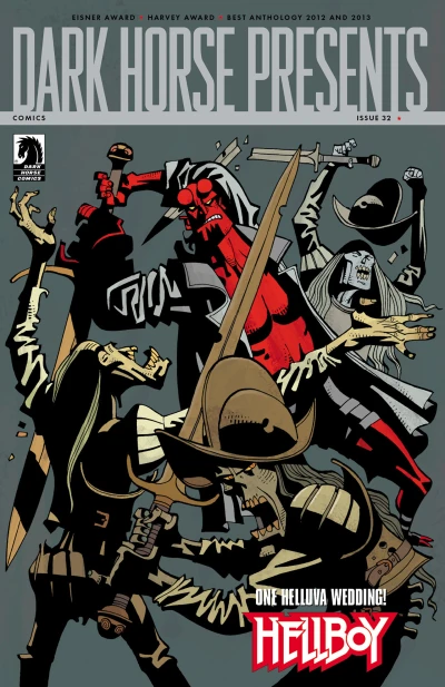 Cover of Hellboy Gets Married; Integer City; The Deleted; City of Roses; Nexus; Monstrous; Kill Me; Saint George: Dragonslayer; The Many Murders of Miss Cranbourne; Alabaster: Boxcare Tales;