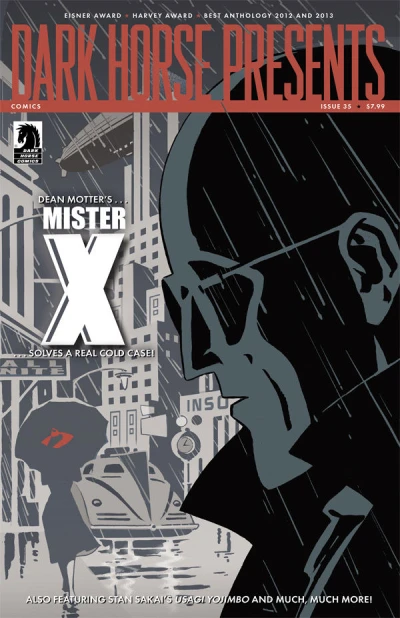 Cover of Ugasi Yojimbo; S.H.O.O.T. First; Breaking Out; Mister X; The Secret Order of Teddy Bears; Mr. Monster vs The Brain Bats; Davey Jones and the Mystery of the Monocle Men; Cruel Biology; The Deleted; Integer City