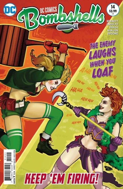 Cover of DC Comics Bombshells