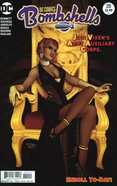 Cover of DC Comics Bombshells