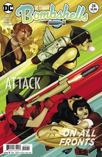 Cover of DC Comics Bombshells