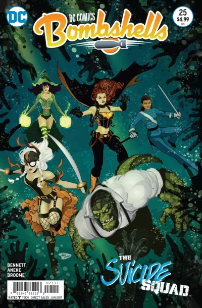 Cover of DC Comics Bombshells