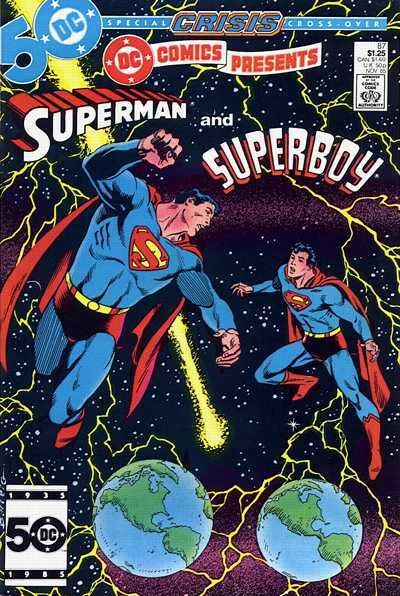 Cover of Year of the Comet; The Origin of Superboy-Prime!