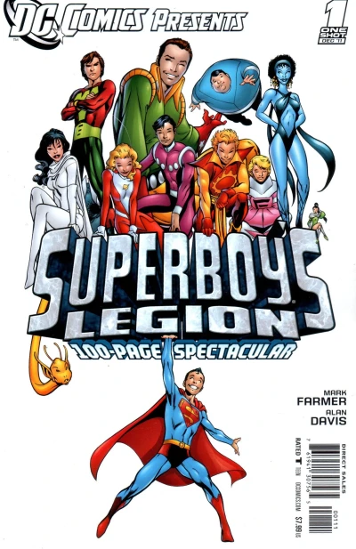 Cover of DC Comics Presents: Superboy's Legion Vol 1 1