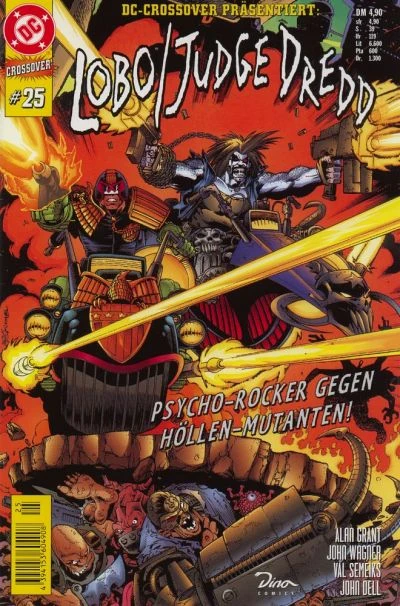 Cover of Lobo / Judge Dredd