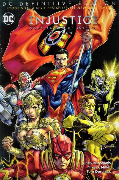 Cover of Injustice Gods Among Us Ano Cinco Volumen 3
