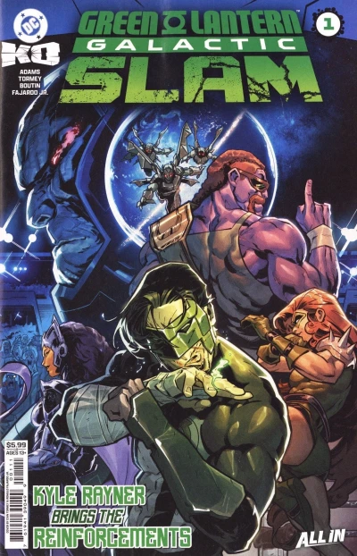 Cover of Green Lantern Galactic Slam