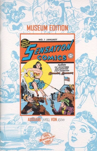 Cover of Sensation Comics 1