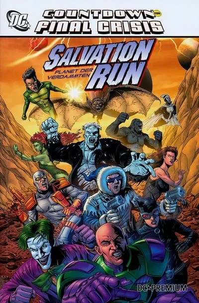 Cover of Countdown zur Final Crisis: Salvation Run