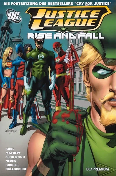 Cover of Justice League: Rise and Fall