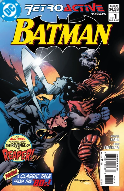 Cover of The Revenge of The Reaper!; Batman Year Two, Chapter One: Fear The Reaper