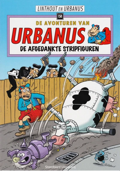 Cover of De Afgedankte Stripfiguren