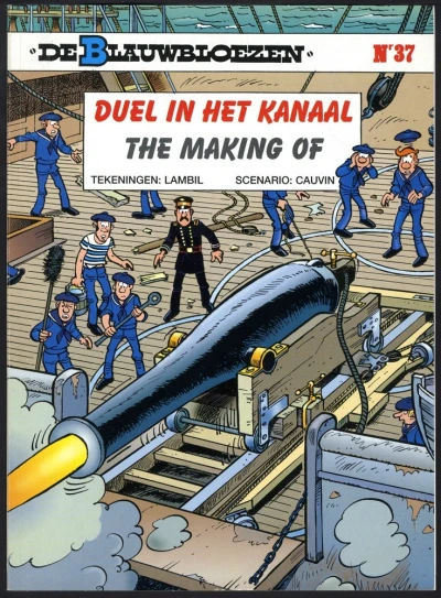 Cover of The making of Duel in het Kanaal