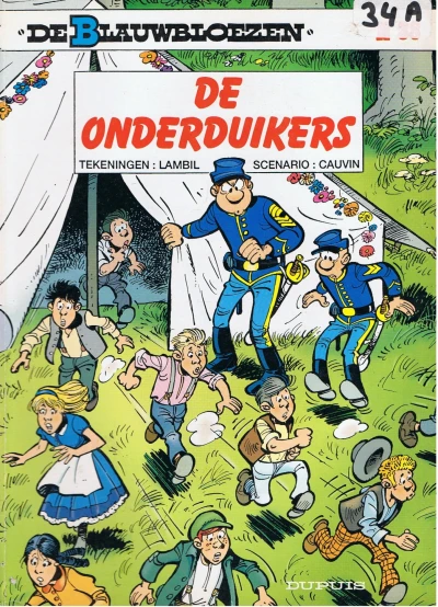 Cover of De Onderduikers