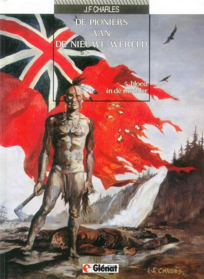 Cover of Bloed in de modder