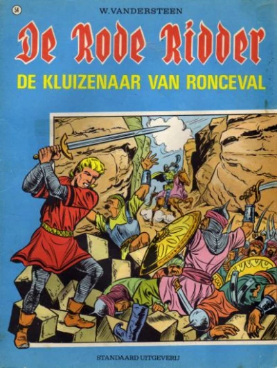 Cover of De Kluizenaar van Ronceval