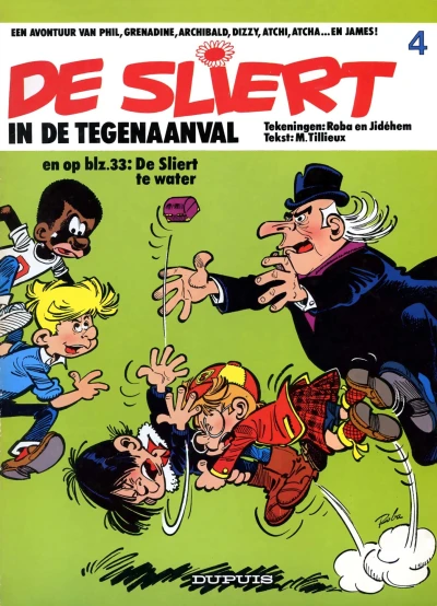 Cover of De Sliert in de tegenaanval + De Sliert te water