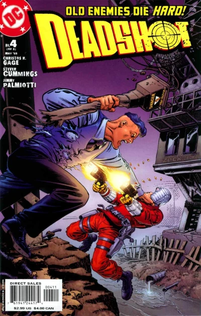 Cover of Deadshot: Urban Renewal, Part Four: Bulletproof
