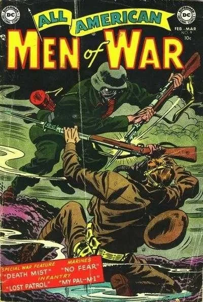 Cover of Death Mist; The Last Patrol; My Pal, M-1; The Iron Fist; No Fear!