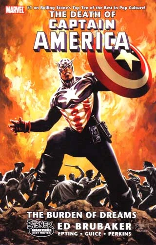 Cover of The Death of Captain America: The Burden of Dreams