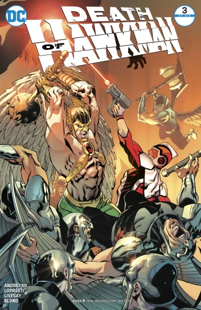 Cover of Death of Hawkman