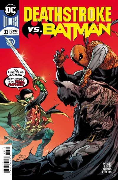 Cover of Deathstroke Versus Batman Part 4 of 6: The Good Son