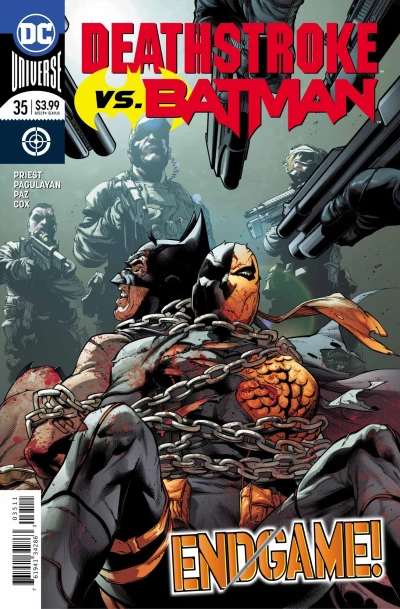 Cover of Deathstroke Versus Batman Conclusion: The Defiant Ones
