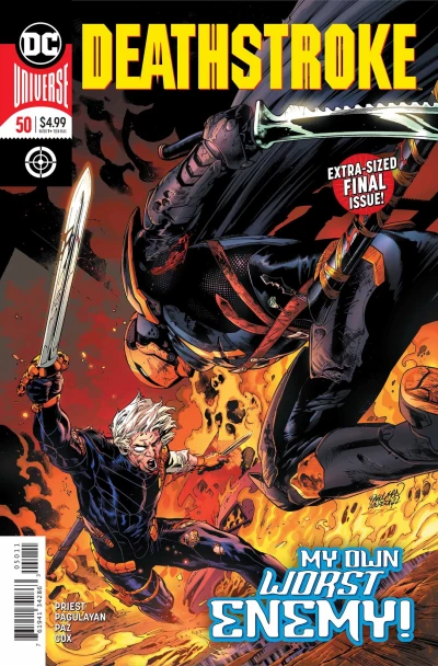 Cover of Terminator: Deathstroke Rebirth Finale