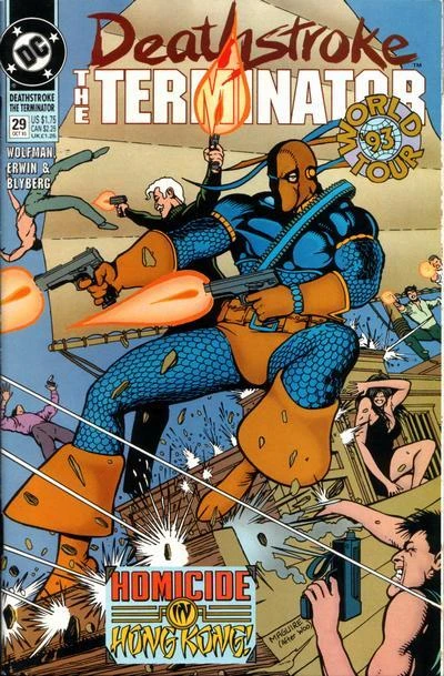 Cover of Deathstroke's World Tour, Chapter 3: Hong Kong