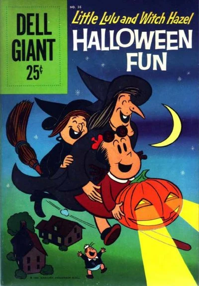 Cover of Little Lulu and Witch Hazel Halloween Fun
