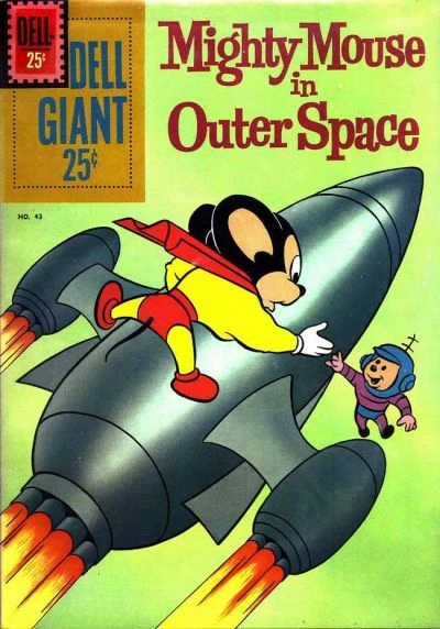 Cover of Mighty Mouse in Outer Space
