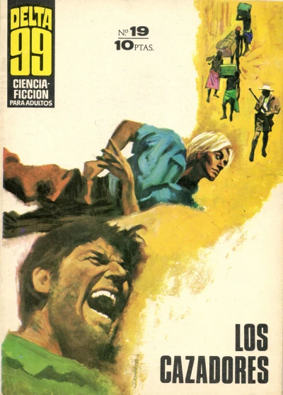 Cover of Los Cazadores; Relevo a la Muerte