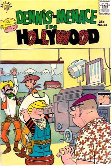 Cover of Dennis the Menace in Hollywood